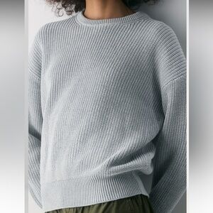 TNA Gray Knit Sweater Size 1